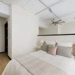 Interior view of loft bedroom